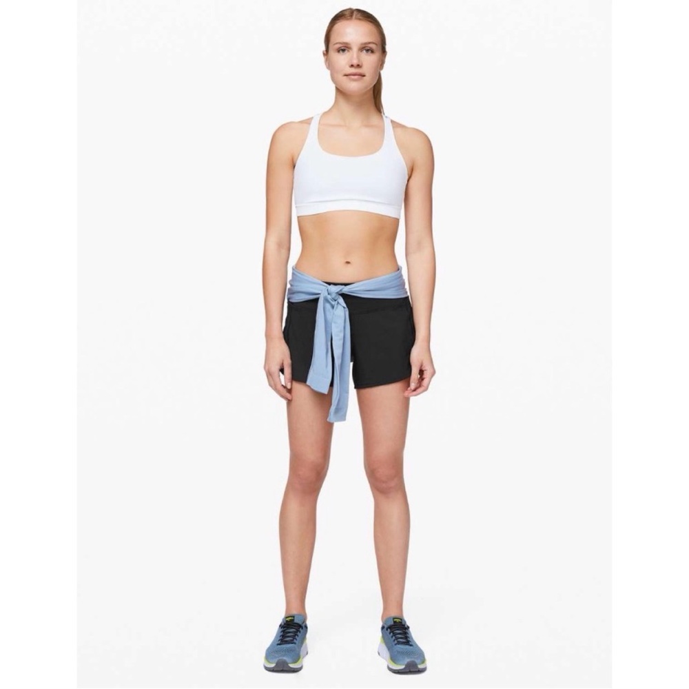 Lululemon Speed Up Short Long *4" Updated Fit Black 2 - Picture 5 of 9
